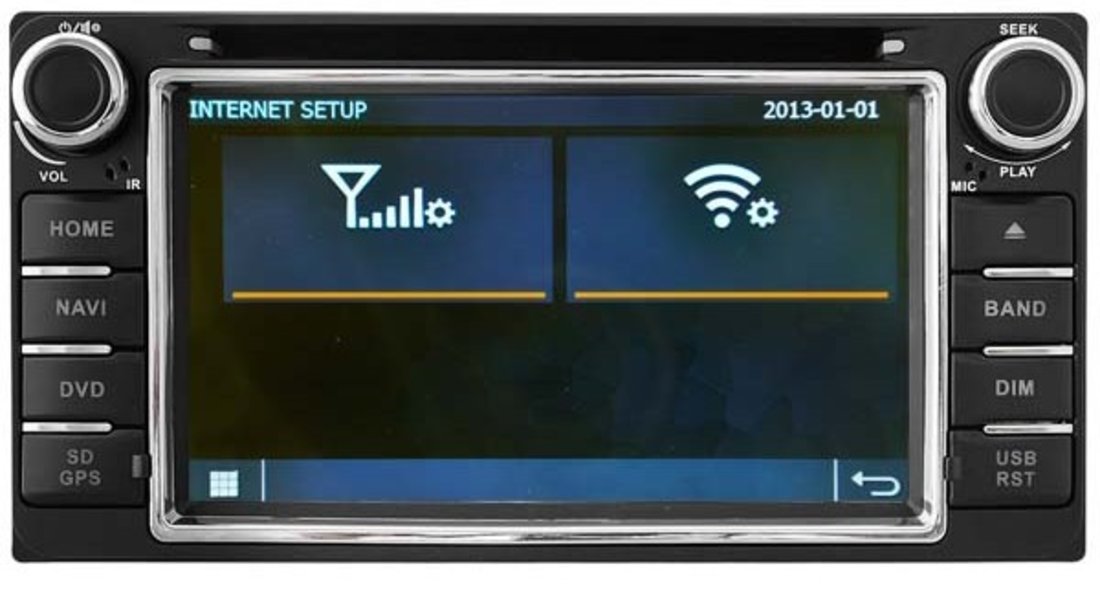 NAVIGATIE DEDICATA TOYOTA HILUX RAV4 VIOS WITSON W2-D9158T INTERNET 3G WIFI DVD GPS TV CARKIT