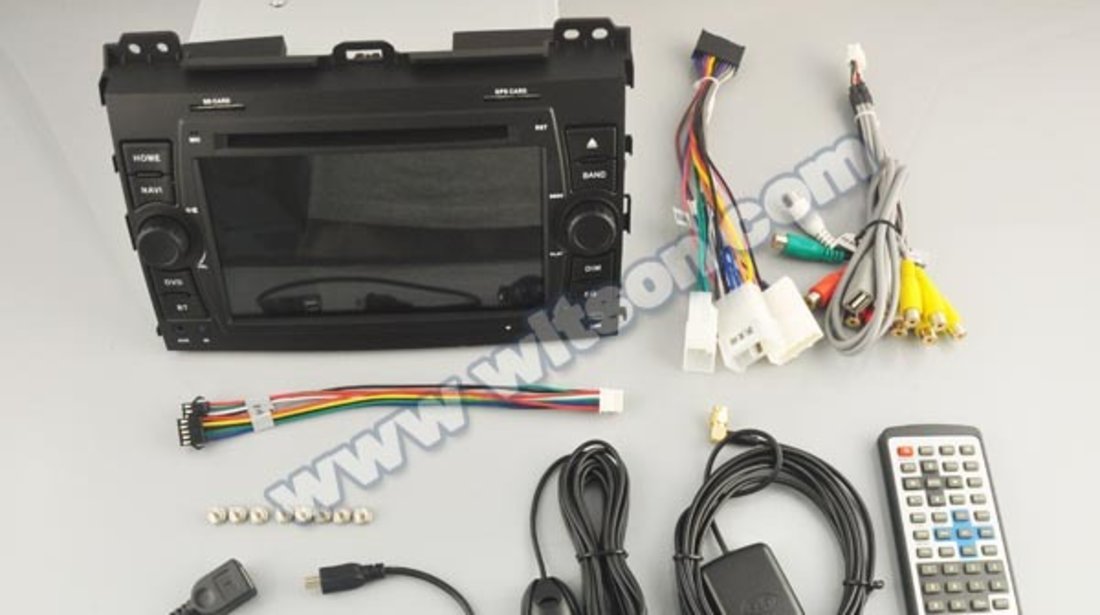 NAVIGATIE DEDICATA TOYOTA LAND CRUISER J120 PRADO NAVD-D8129T DVD PLAYER GPS CARKIT INTERNET 3G