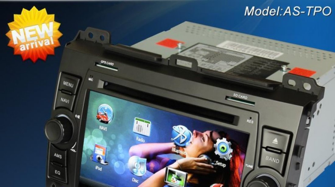 NAVIGATIE DEDICATA TOYOTA LAND CRUISER J120 PRADO WITSON W2-D8129T DVD PLAYER GPS CARKIT INTERNET 3G