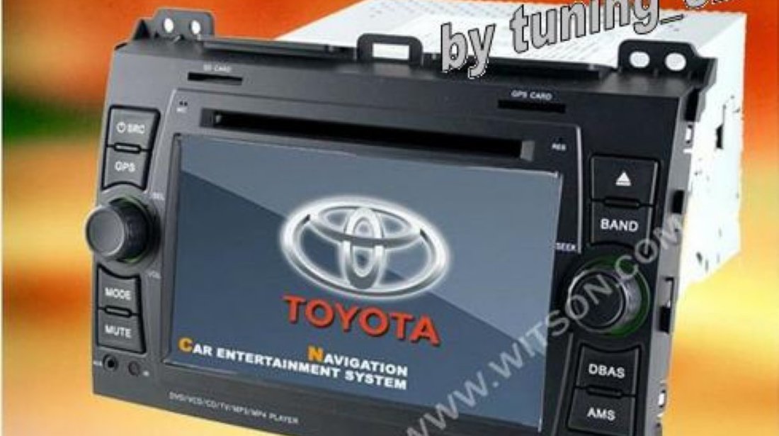 NAVIGATIE DEDICATA TOYOTA LAND CRUISER J120 PRADO WITSON W2-D8129T DVD PLAYER GPS CARKIT INTERNET 3G