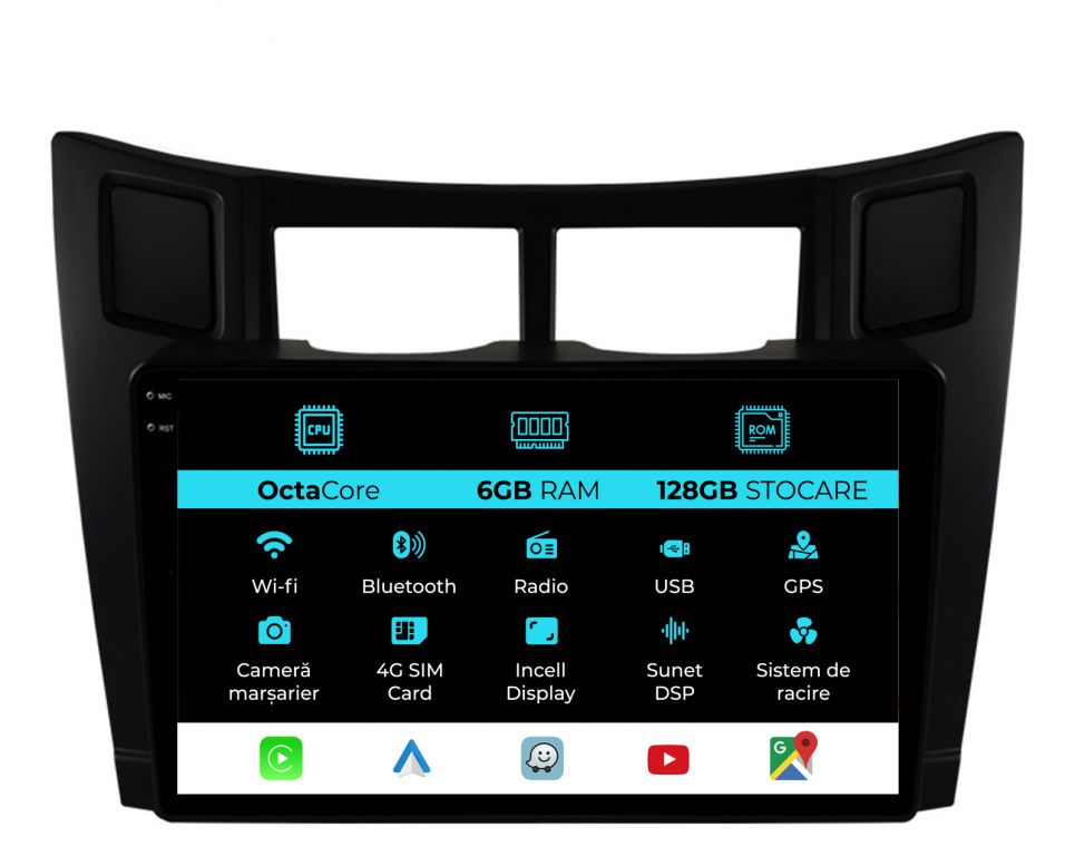 Navigatie Dedicata Toyota Yaris (2005-20