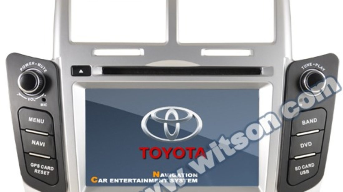 NAVIGATIE DEDICATA TOYOTA YARIS 2005-2011 WITSON W2-D8111T PLATFORMA C36 WIN8 STYLE DVD PLAYER GPS