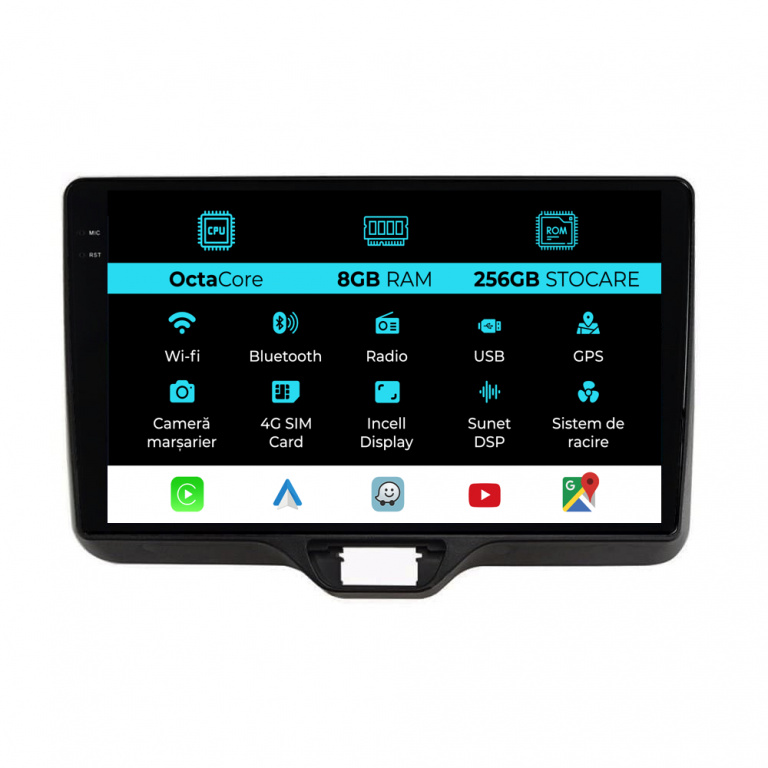 Navigatie Dedicata Toyota Yaris P21 (202