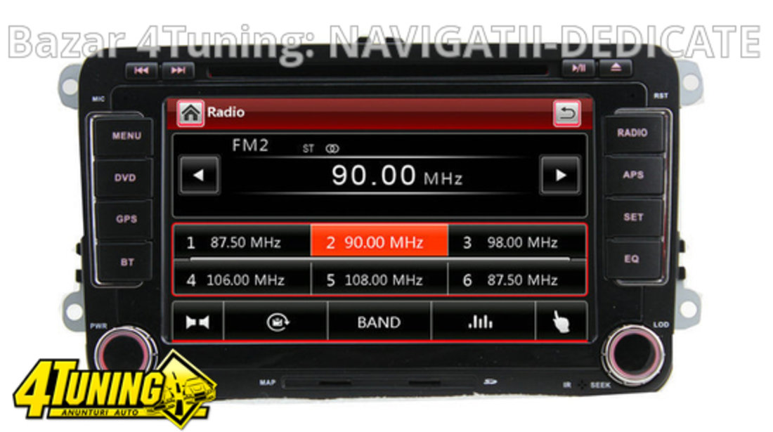 NAVIGATIE DEDICATA VOLKSWAGEN EOS NAVD-723V V4 DVD GPS CARKIT PRELUARE AGENDA TELEFONICA