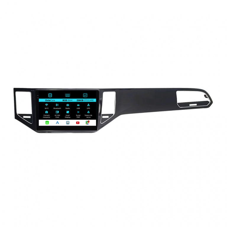 Navigatie Dedicata Volkswagen Golf Sportsvan (2014-2020), 10Inch, 8Gb Ram, 256Gb Stocare, Carplay