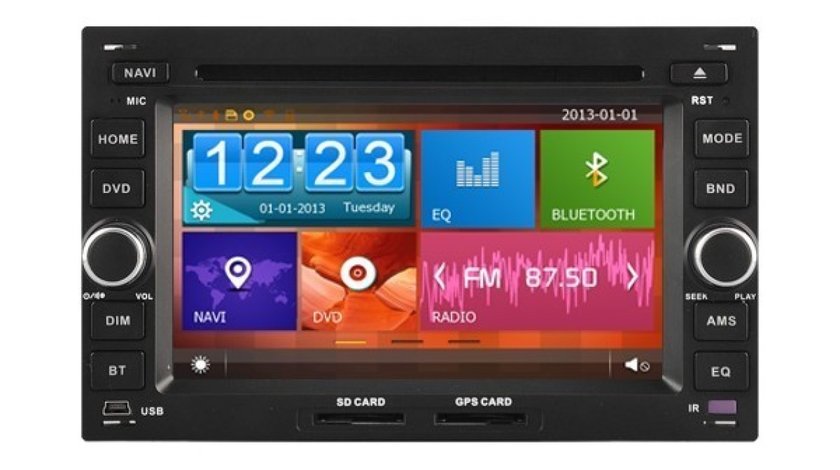 Navigatie Dedicata Volkswagen Passat B5 Golf 4 Bora Sharan Lupo Multivan Transporter NAVD D8245V