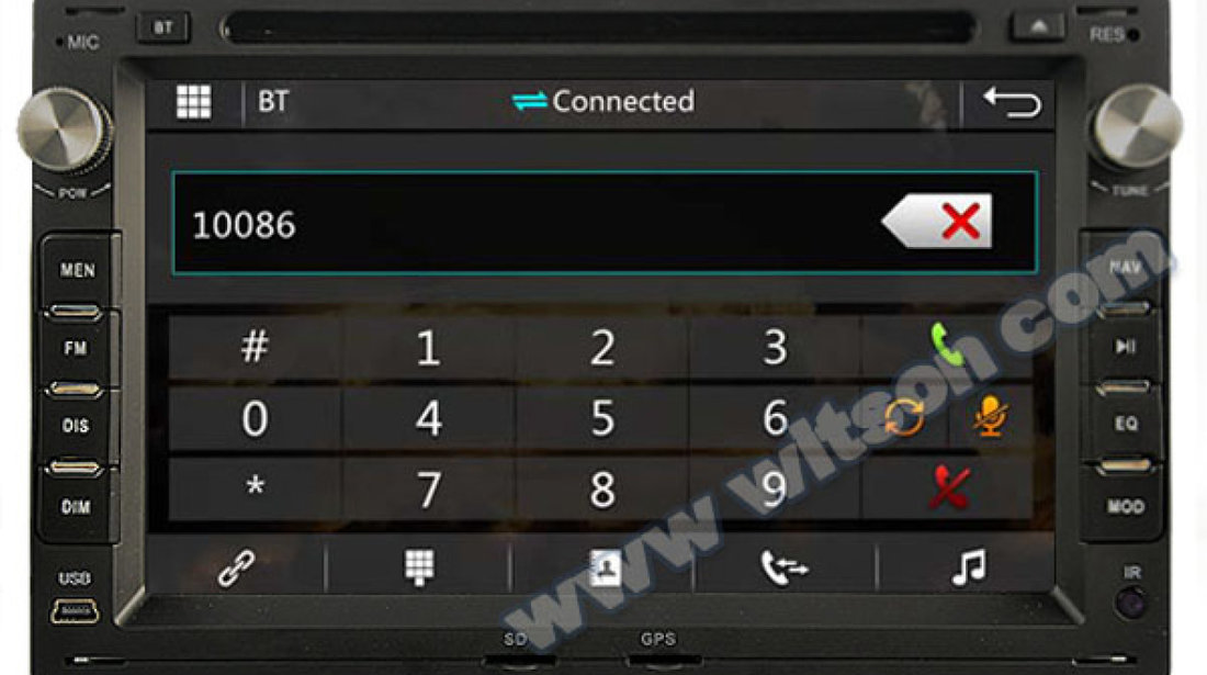 NAVIGATIE DEDICATA VOLKSWAGEN PASSAT B5 WITSON W2-E8229V DVD PLAYER GPS CARKIT DVR
