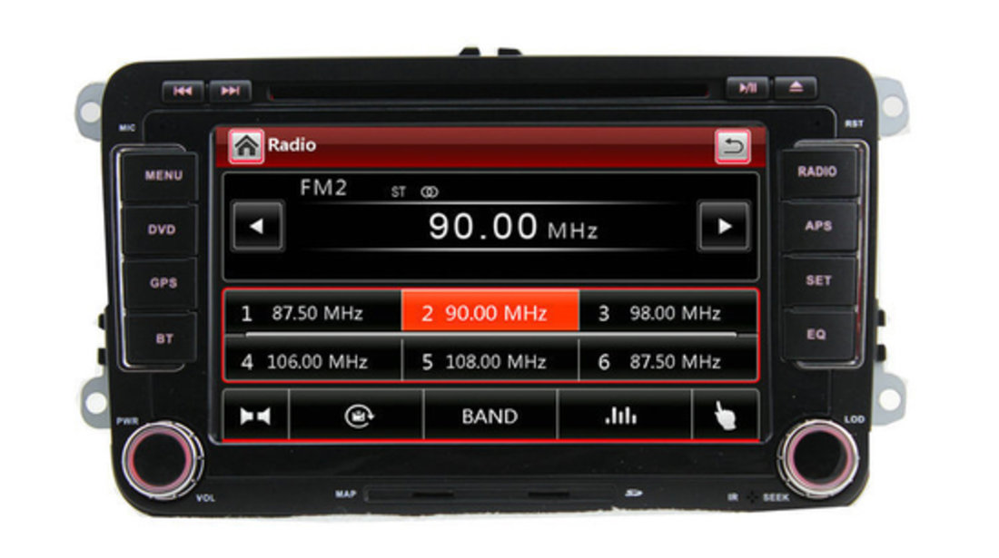 NAVIGATIE DEDICATA VOLKSWAGEN POLO 6R NAVD-723V V4 DVD GPS CARKIT PRELUARE AGENDA TELEFONICA