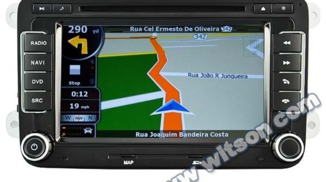 NAVIGATIE DEDICATA VOLKSWAGEN SKODA SEAT EDT-K305 PLATFORMA S90 WIN8 STYLE DVD GPS CARKIT