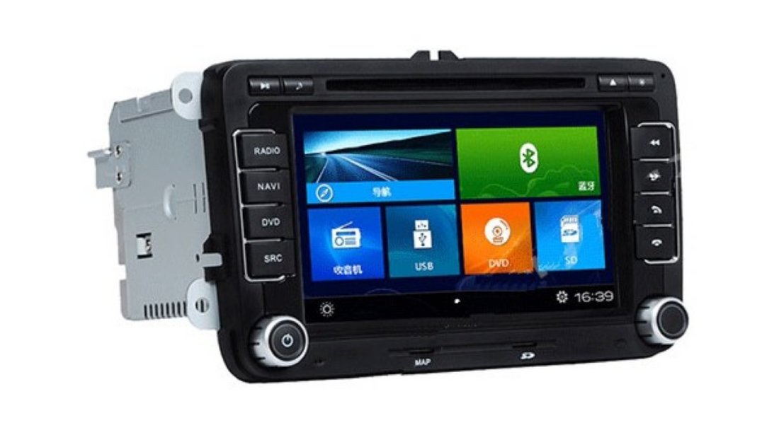 NAVIGATIE DEDICATA VOLKSWAGEN SKODA SEAT PLATFORMA S90 WIN8 STYLE DVD GPS TV CARKIT PRELUARE AGENDA TELEFONICA MODEL 2015