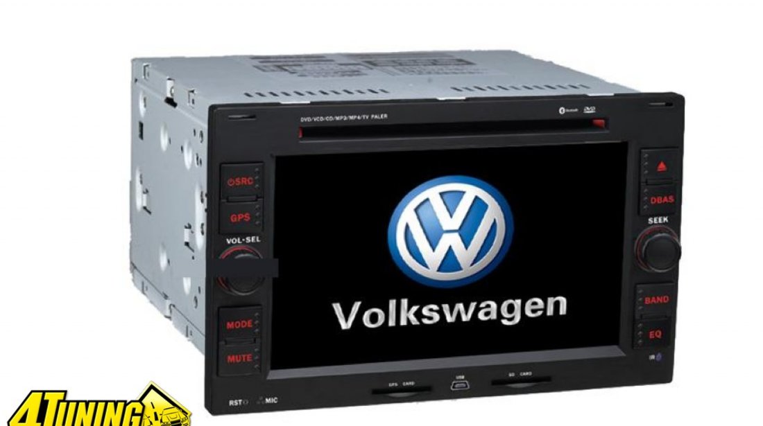 Navigatie Dedicata Volkswagen Vw Golf 4 Dvd Gps Tv Rez 800X480
