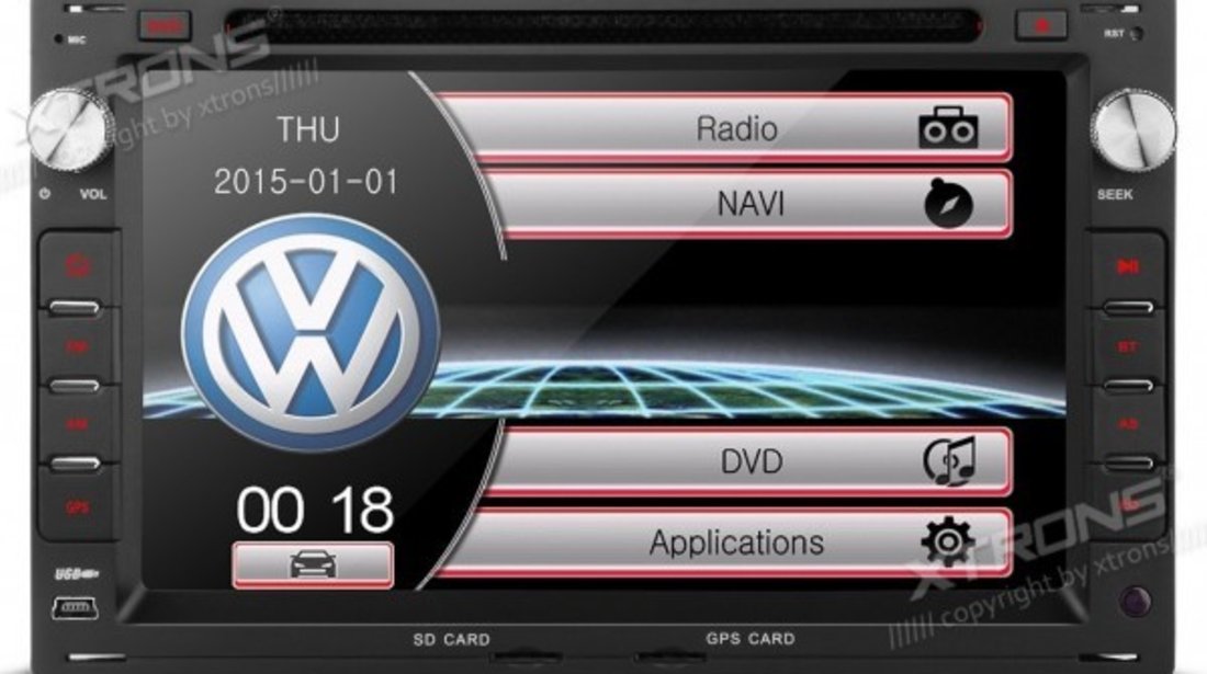 NAVIGATIE DEDICATA VW PASSAT B5 GOLF 4 SKODA OCTAVIA1 SUPERB1 FABIA1 SEAT LEON ALHAMBRA PEUGEOT 307