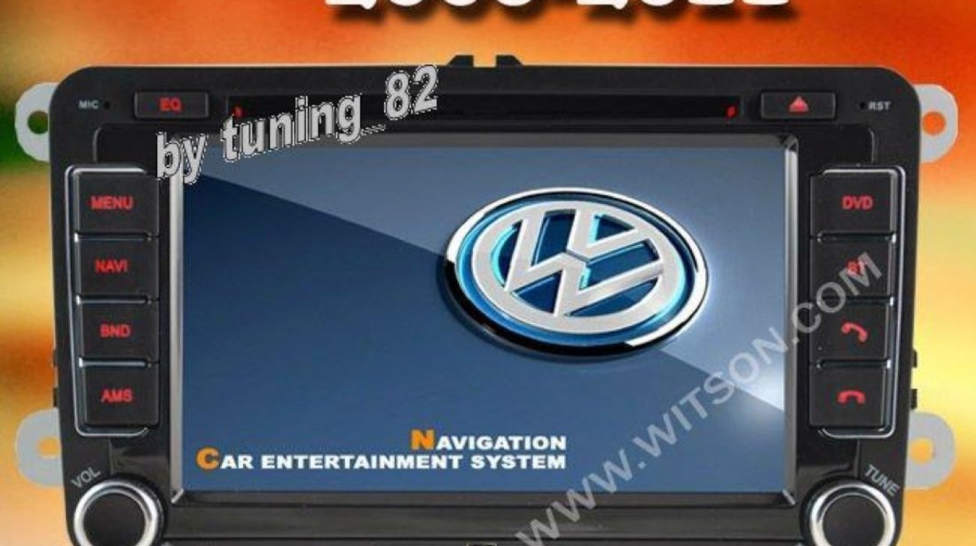 Navigatie Dedicata Vw Passat B6 MK6 WITSON W2-D8240V PLATFORMA C36 WIN8 STYLE DVD GPS DVR ECRAN 7''