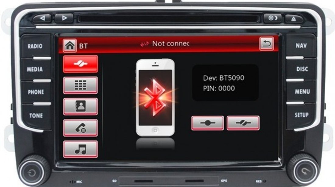 Navigatie Dedicata VW Passat CC Dvd Carkit Usb NAVD-723V V5 Camera Video De Marsarier Cadou!