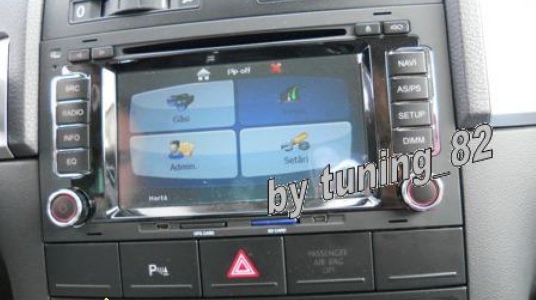 NAVIGATIE DEDICATA VW TOUAREG MULTIVAN TRANSPORTER T5 WITSON W2-D9200V CAMERA BONUS GPS CARKIT