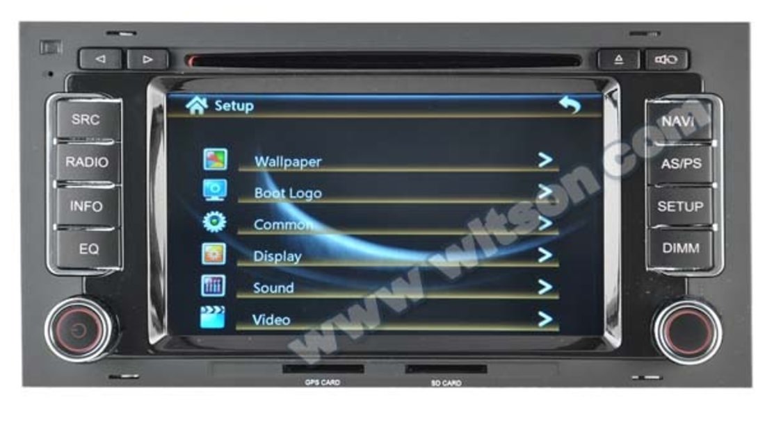 NAVIGATIE DEDICATA VW TOUAREG MULTIVAN TRANSPORTER T5 WITSON W2-D9200V CAMERA BONUS GPS CARKIT