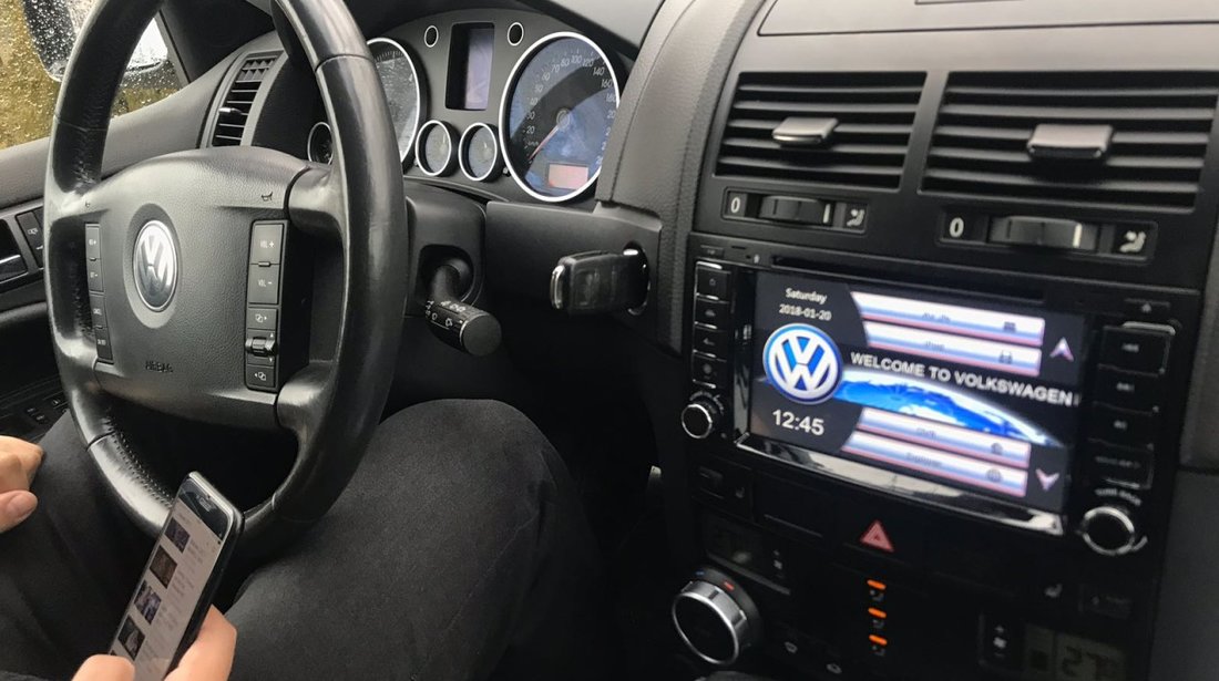 NAVIGATIE DEDICATA VW TOUAREG MULTIVAN TRANSPORTER T5 NAV-D9200 DVD GPS CARKIT COMENZI VOLAN