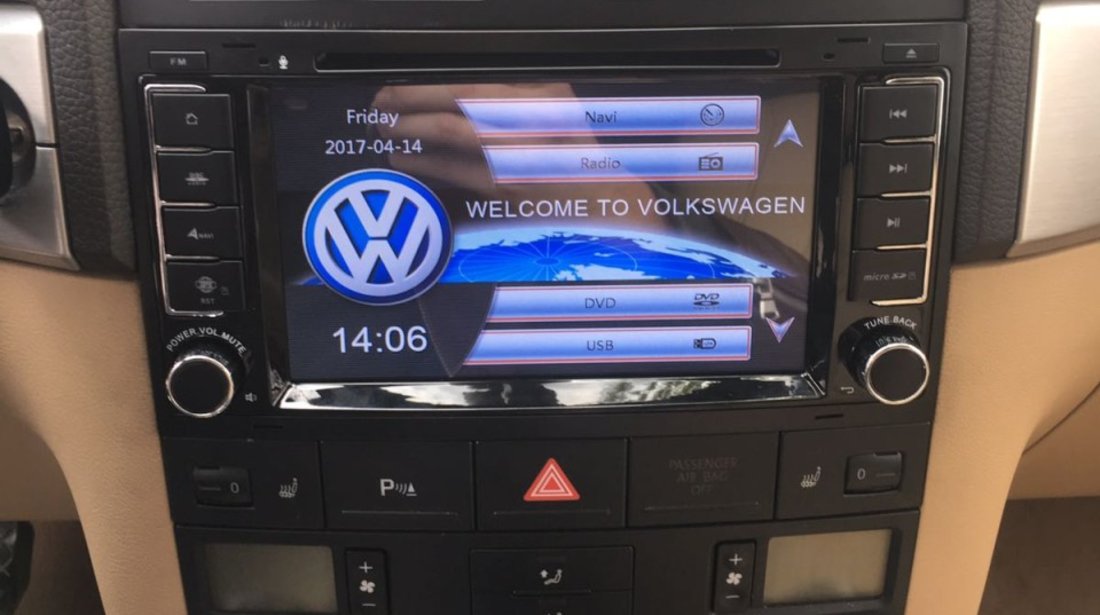 NAVIGATIE DEDICATA VW TOUAREG MULTIVAN TRANSPORTER T5 NAV-D9200 DVD PLAYER USB SD GPS CARKIT