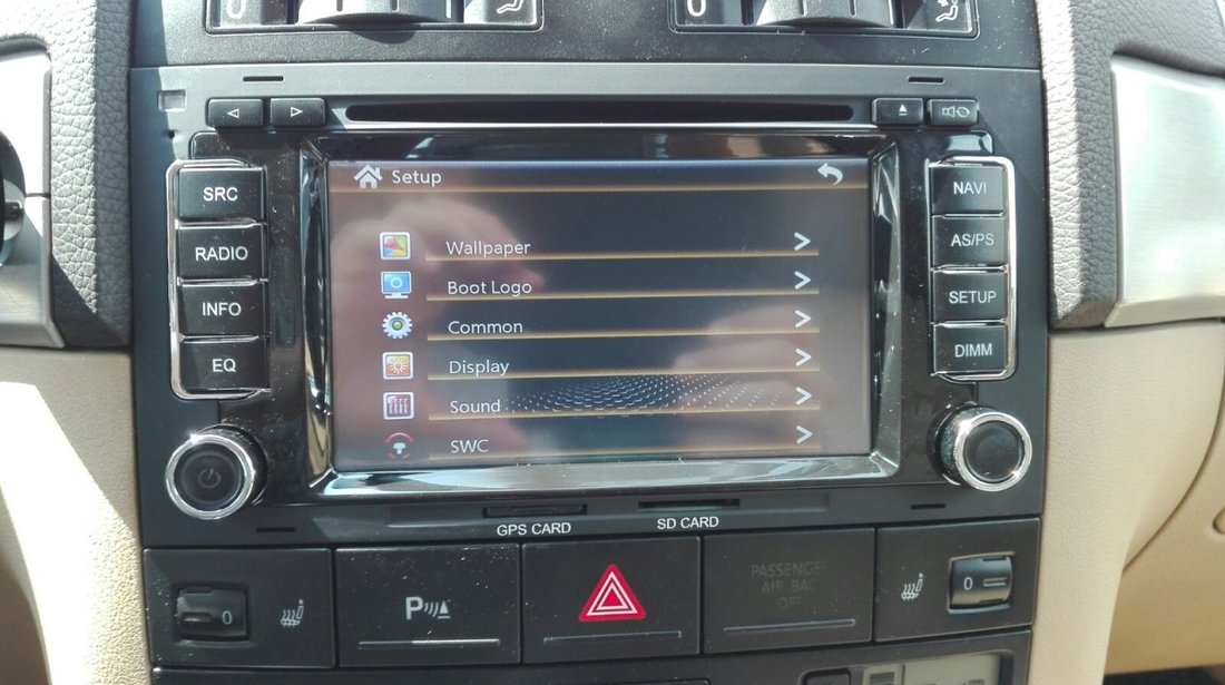 NAVIGATIE DEDICATA VW TOUAREG MULTIVAN TRANSPORTER T5 WITSON W2-D9200V DVD DVR GPS CARKIT BLUETOOTH