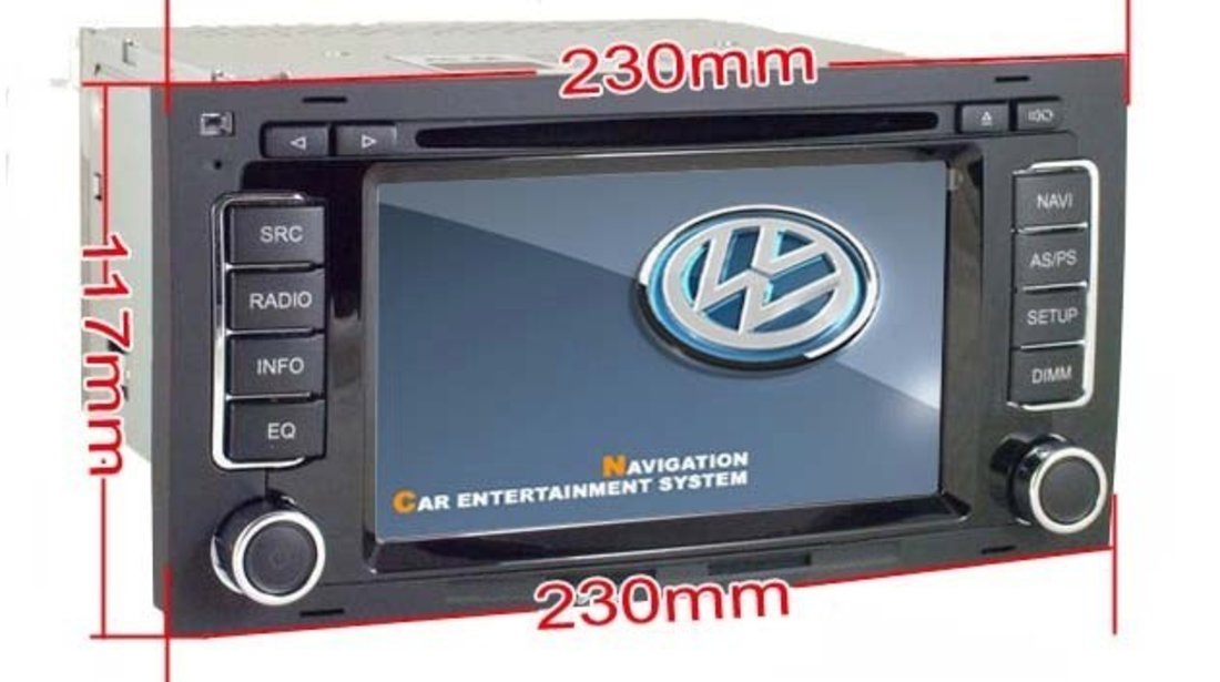 NAVIGATIE DEDICATA VW TOUAREG MULTIVAN TRANSPORTER T5 WITSON W2-D9200V CAMERA BONUS GPS CARKIT