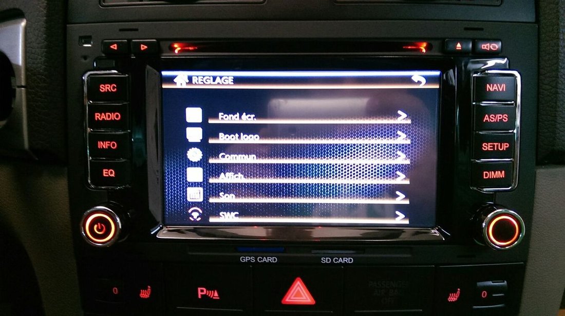 NAVIGATIE DEDICATA VW TOUAREG MULTIVAN TRANSPORTER T5 DVD GPS CARKIT TV NAVD-9200