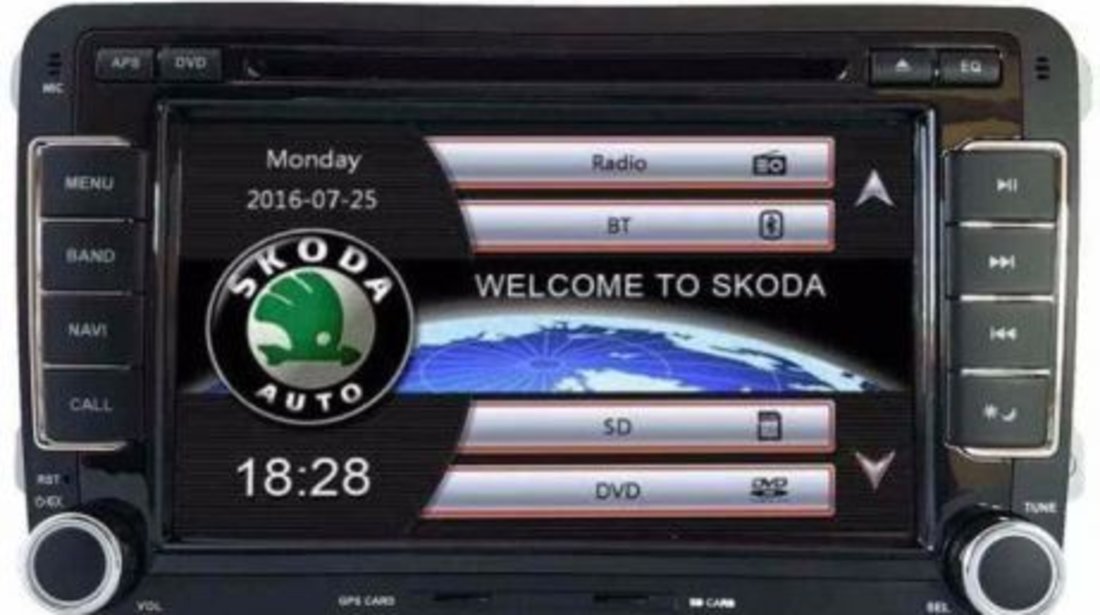 Navigatie Dedicata VW Transporter Dvd Gps Carkit Usb NAVD-723V V5