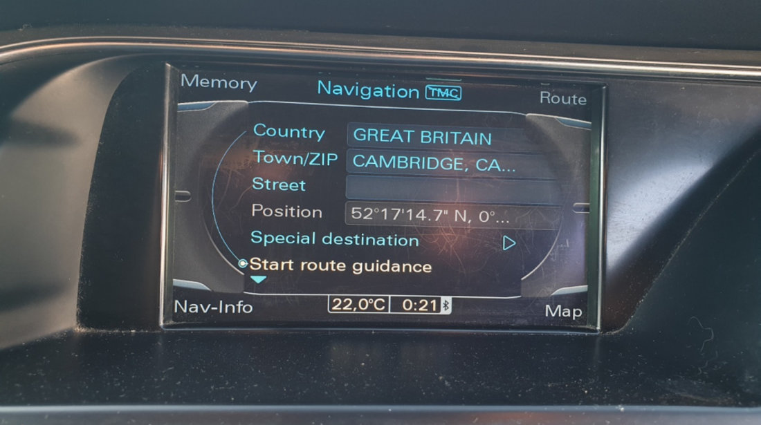 Navigatie Display Ecran Afisaj Audi A5 2008 - 2016 [C2965]