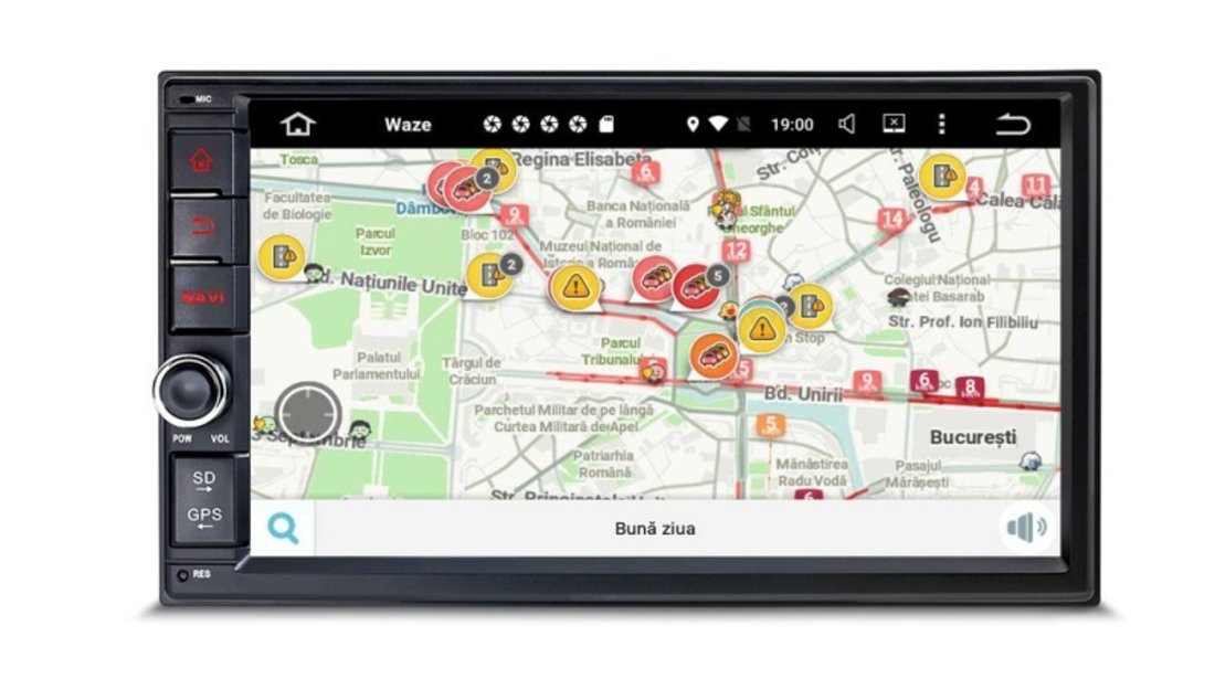 NAVIGATIE DVD 2DIN ANDROID USB CARKIT INTERNET NAVD-T7200