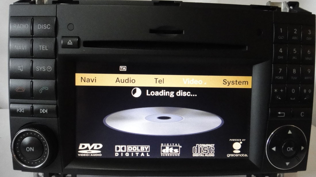 Navigatie dvd mercedes Vito Viano Sprinter Aps Ntg2.5