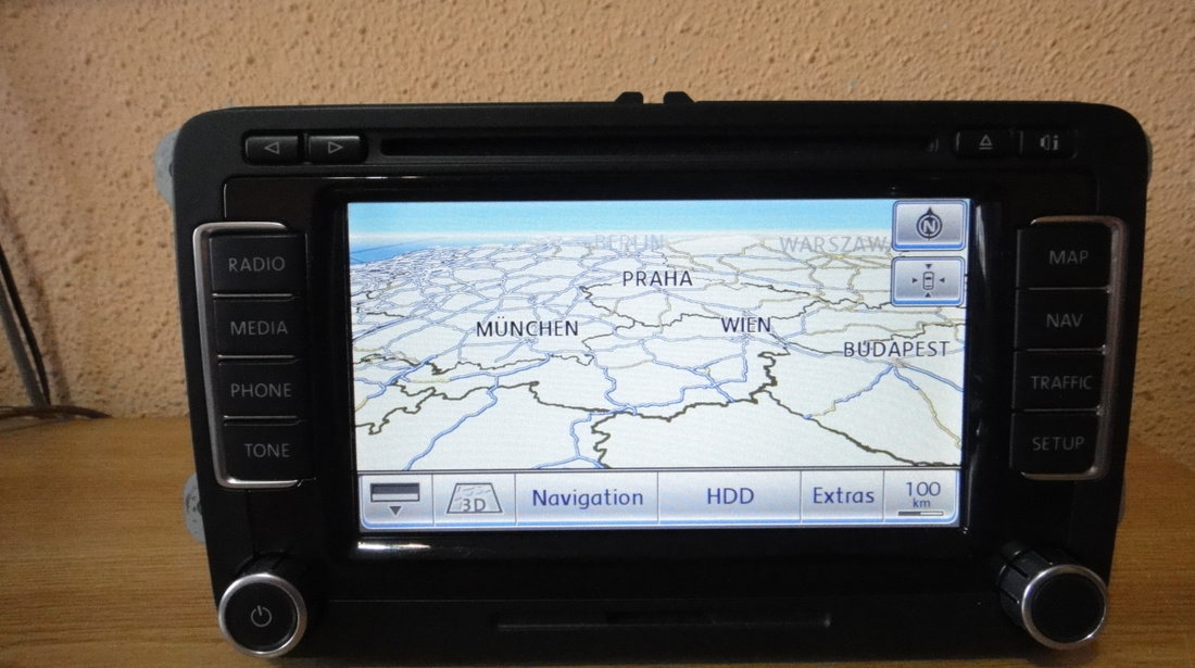 Navigatie DvD rns510 OEM Volkswagen Skoda Seat