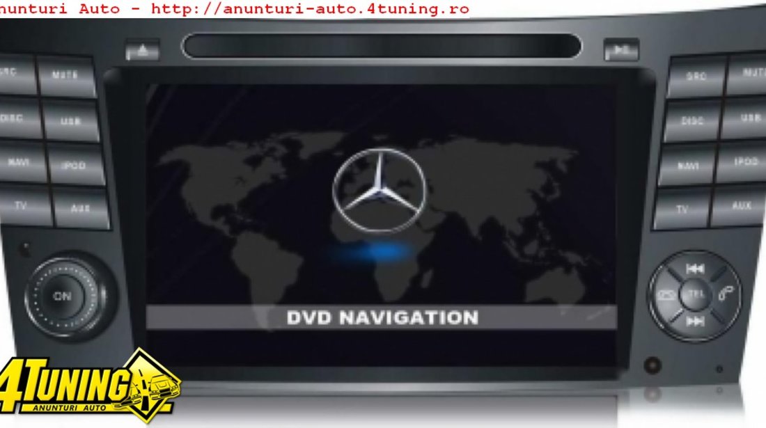 Navigatie Dynavin Dedicata Mercedes Benz E Class Dvd Gps Tv Tuner Car Kit Usb Divx