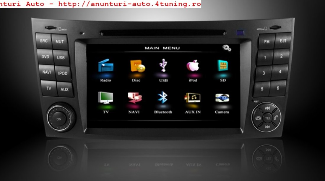 NAVIGATIE DYNAVIN DEDICATA MERCEDES CLS W219 2004 2010 DVD GPS CARKIT INTERNET 3G USB