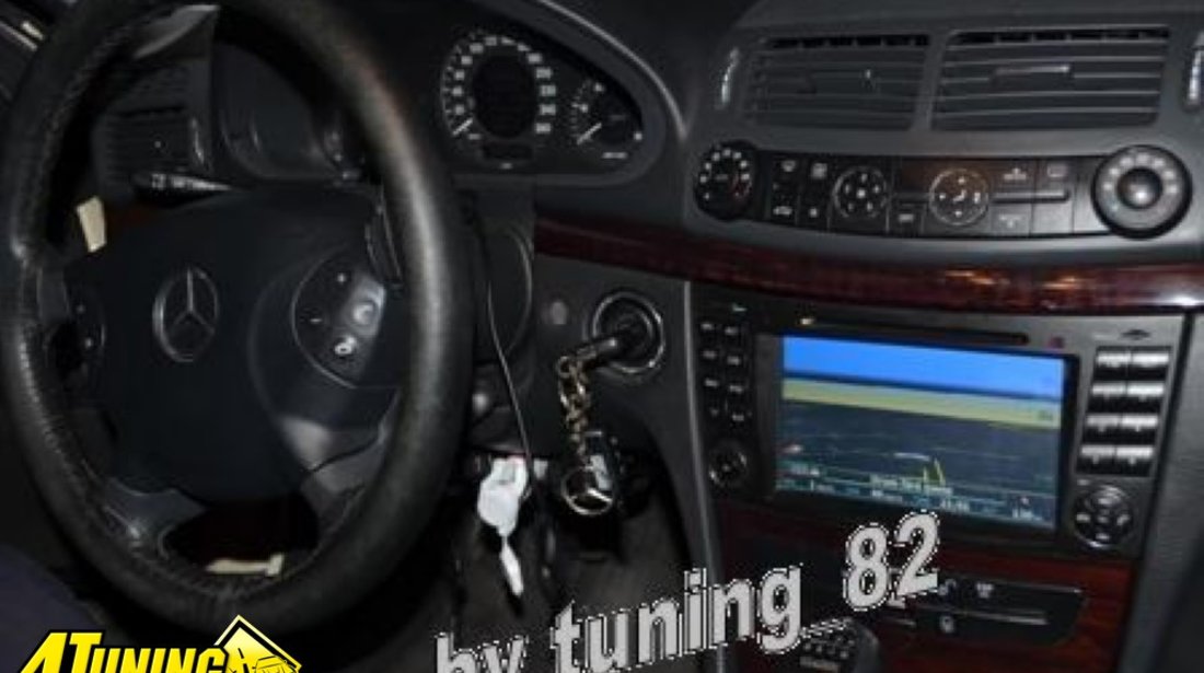 Navigatie Dynavin Dedicata Mercedes Cls W219 Fibra Optica Dvd Gps Carkit Internet 3g Tv