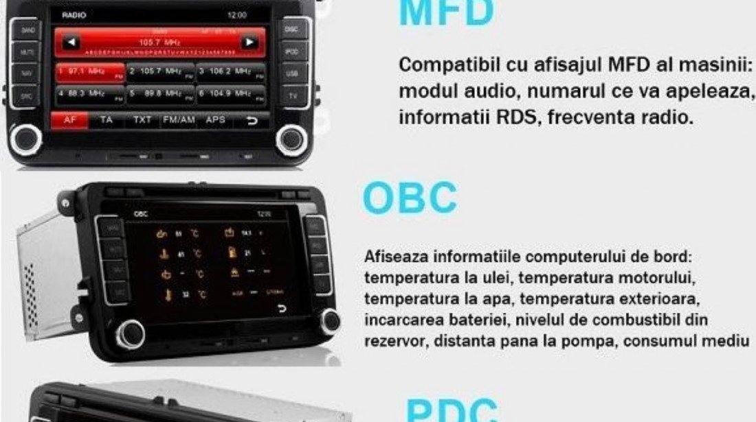 Navigatie Dynavin Dedicata Vw PASSAT CC Platforma D99 Android 2 2 Internet 3g Wi Fi Carkit Parrot Dual Radio Tuner Model Premium