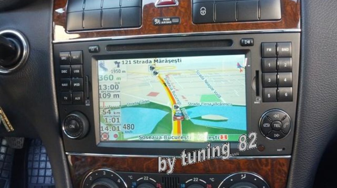 NAVIGATIE DYNAVIN N6-MBC DEDICATA MERCEDES-BENZ C CLASS W203 CLC W203 CLK W209 G CLASS W467