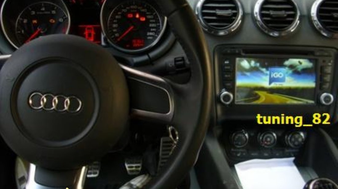 Navigatie Dynavin N6 Tt Dedicata Audi Tt Dual Radio Tuner Carkit Parrot Preluare Agenda Telefonica Afisaj Obc Model Premium Microfon Extern Carkit Si Camera Video Cadou