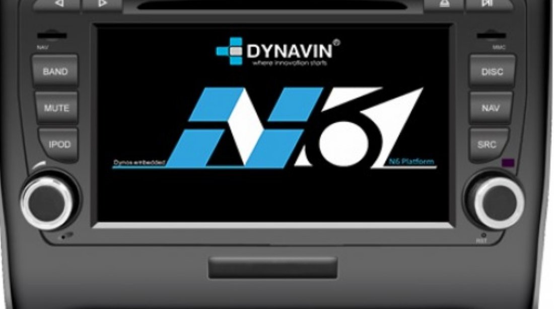 Navigatie Dynavin N6 Tt Dedicata Audi Tt Dual Radio Tuner Carkit Parrot Preluare Agenda Telefonica Afisaj Obc Model Premium Microfon Extern Carkit Si Camera Video Cadou