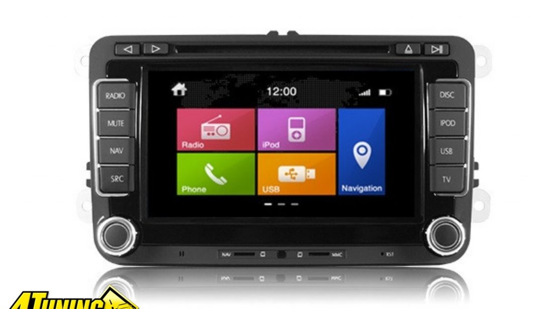 Navigatie Dynavin N6 VW Dedicata VW SKODA SEAT Carkit Parrot Dual Radio Tuner Model Premium