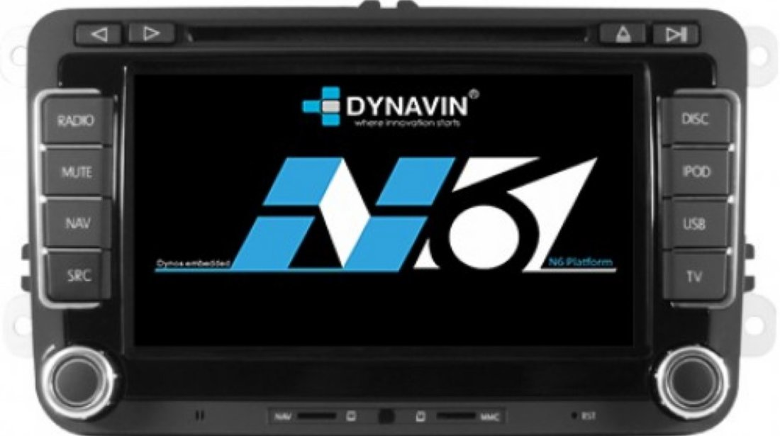 Navigatie Dynavin N6 VW Dedicata VW SKODA SEAT Carkit Parrot Dual Radio Tuner Model Premium
