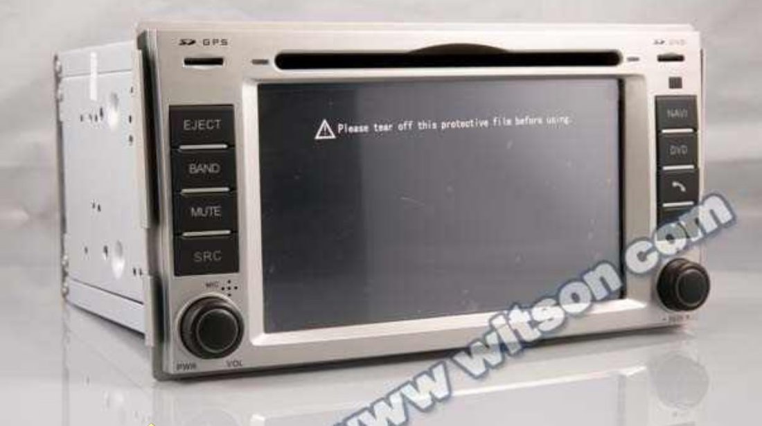 Navigatie EDOTEC EDT- C008 Dedicata Hyundai Santa Fe Dvd Auto Gps Procesor 1ghz Navd C008 Platforma S100 512 Ddr 2 Internet 3g Wifi Dvd Gps Tv Dvr Carkit Preluare Agenda Telefonica