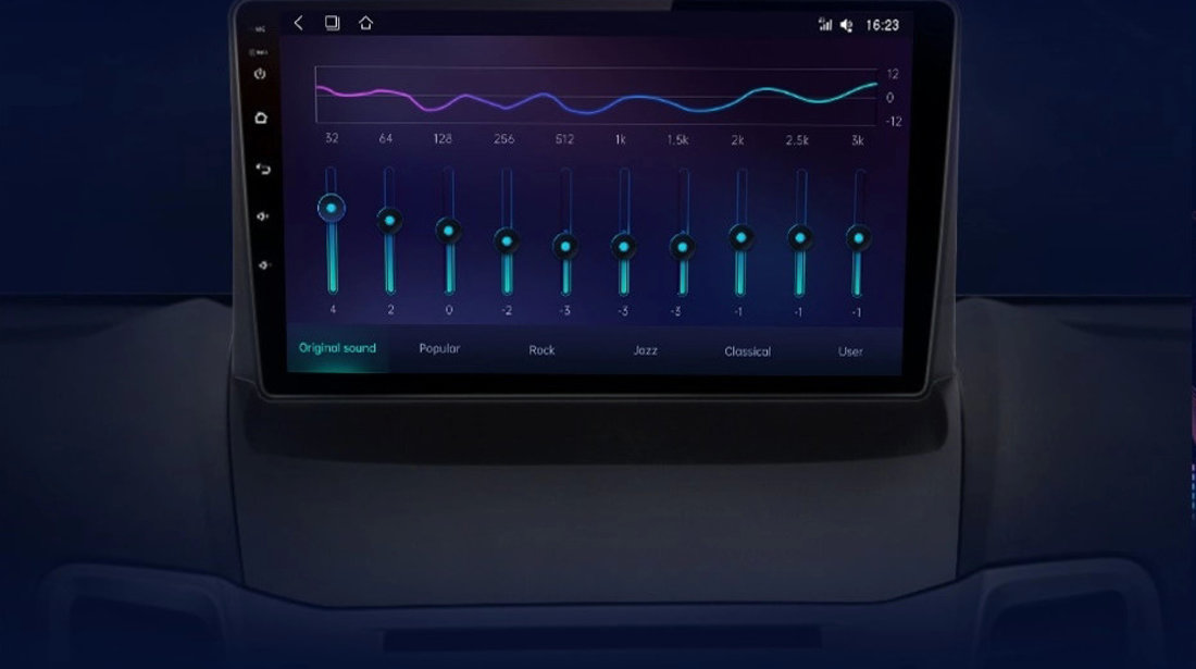 Navigatie Ford Fiesta 2009-2011,Android 11, 1GB RAM 16GB, google maps, youtube, waze, bluetooth, wif