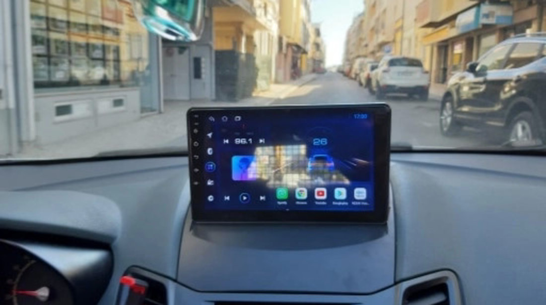 Navigatie Ford Fiesta 2009-2011,Android 11, 1GB RAM 16GB, google maps, youtube, waze, bluetooth, wif