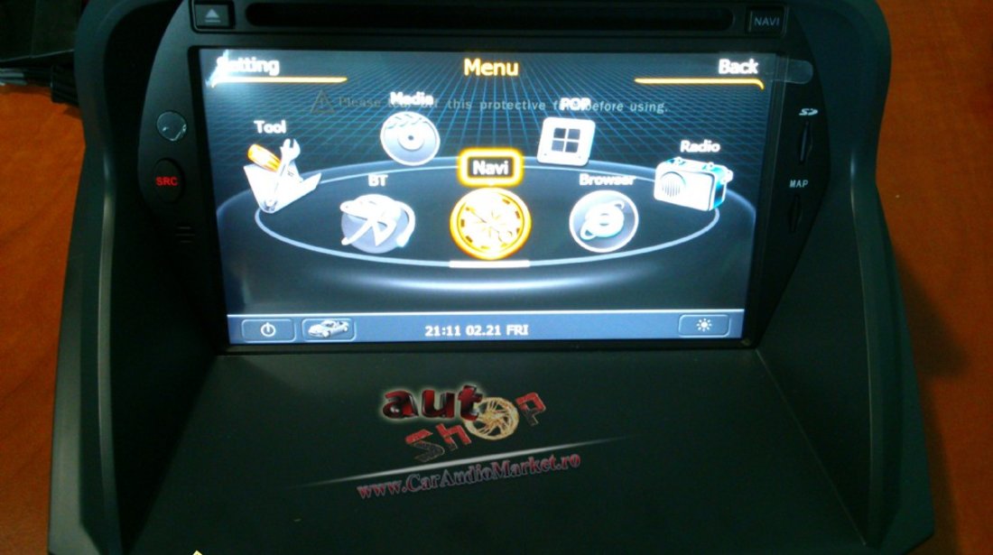 Navigatie Ford Fiesta 2011- cu Android, platforma S160