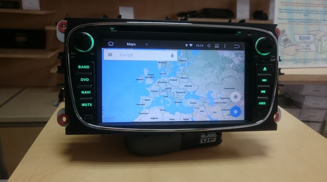 Navigatie FORD Focus / Mondeo cu Android 5.1 + camera marsarier