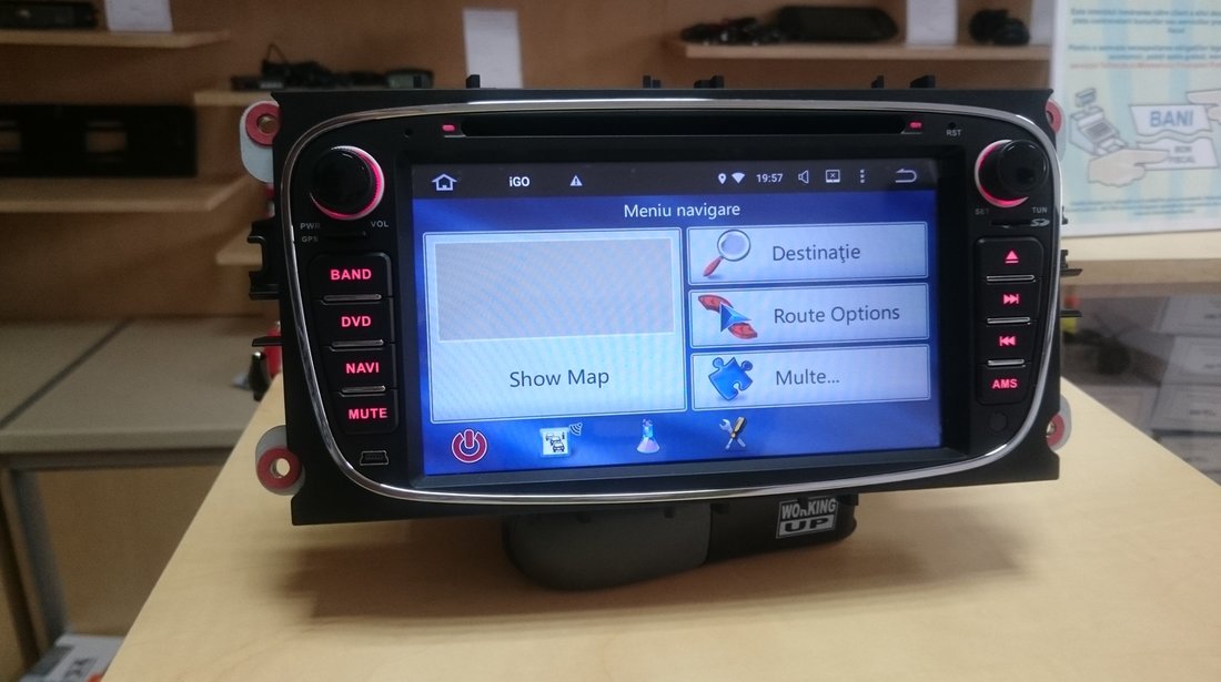 Navigatie FORD Focus / Mondeo cu Android 5.1 + camera marsarier