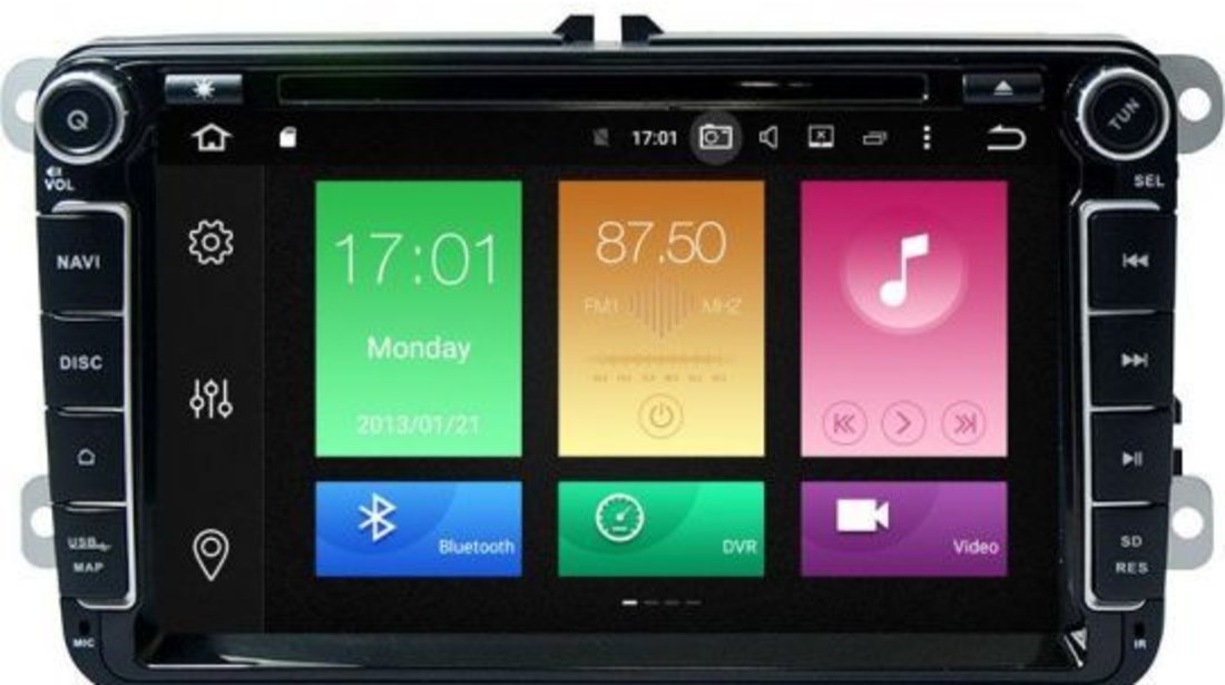 Navigatie GOLF 5 GOLF 6 GOLF PLUS Vw Android Octa Core CARKIT INTERNET MIRRORLINK NAVD-P9240