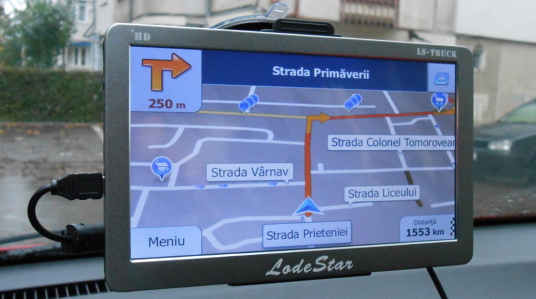 Navigatie GPS 7 inch, LodeStar LS-TRUCK ,256Mb RAM, 8Gb FLASH, FM, Igo PRIMO Full Europa 2015