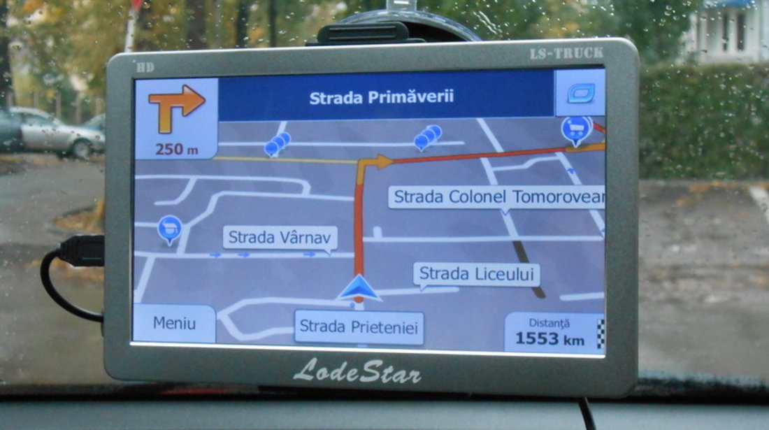 Navigatie GPS 7 inch, LodeStar LS-TRUCK ,256Mb RAM, 8Gb FLASH, FM, Igo PRIMO Full Europa 2015