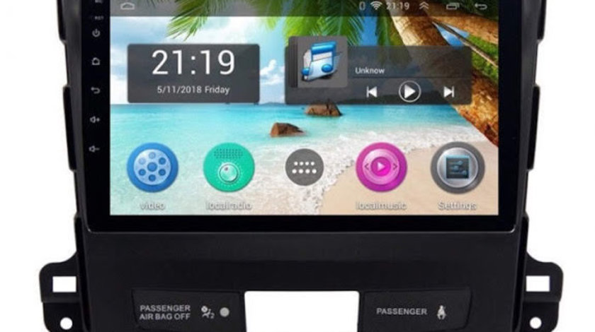 Navigatie Gps Cu Android OUTLAND, Peugeot 4007