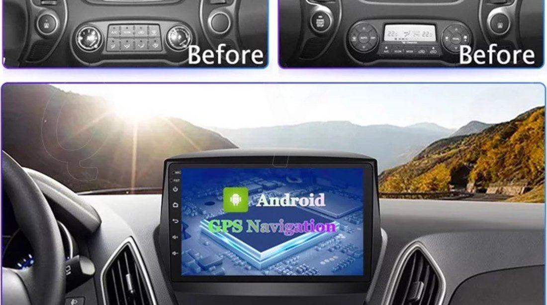 Navigatie / GPS / DVD Dedicata Hyundai ix 35